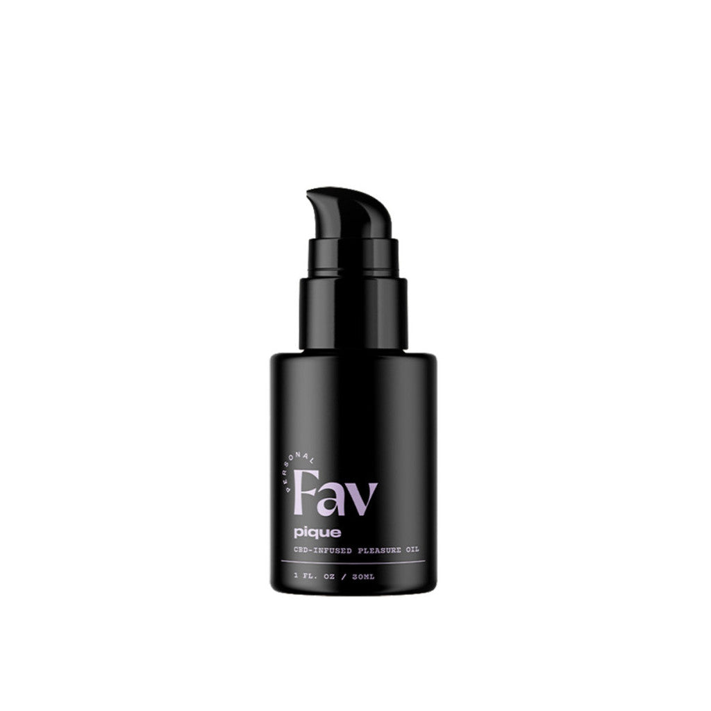 Personal FAV pique: CBD-Infused pleasure oil