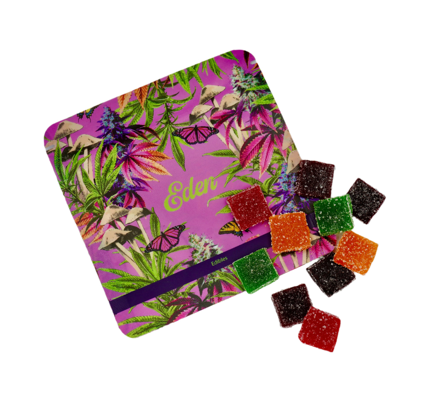 EDEN Mixed Berry Fruit THC Gummies 400mg