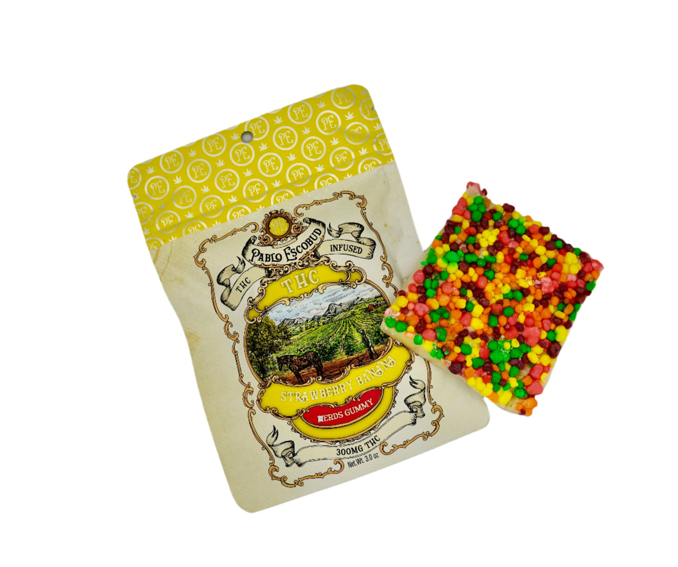Pablo Escobud 300mg THC Gummy Rope