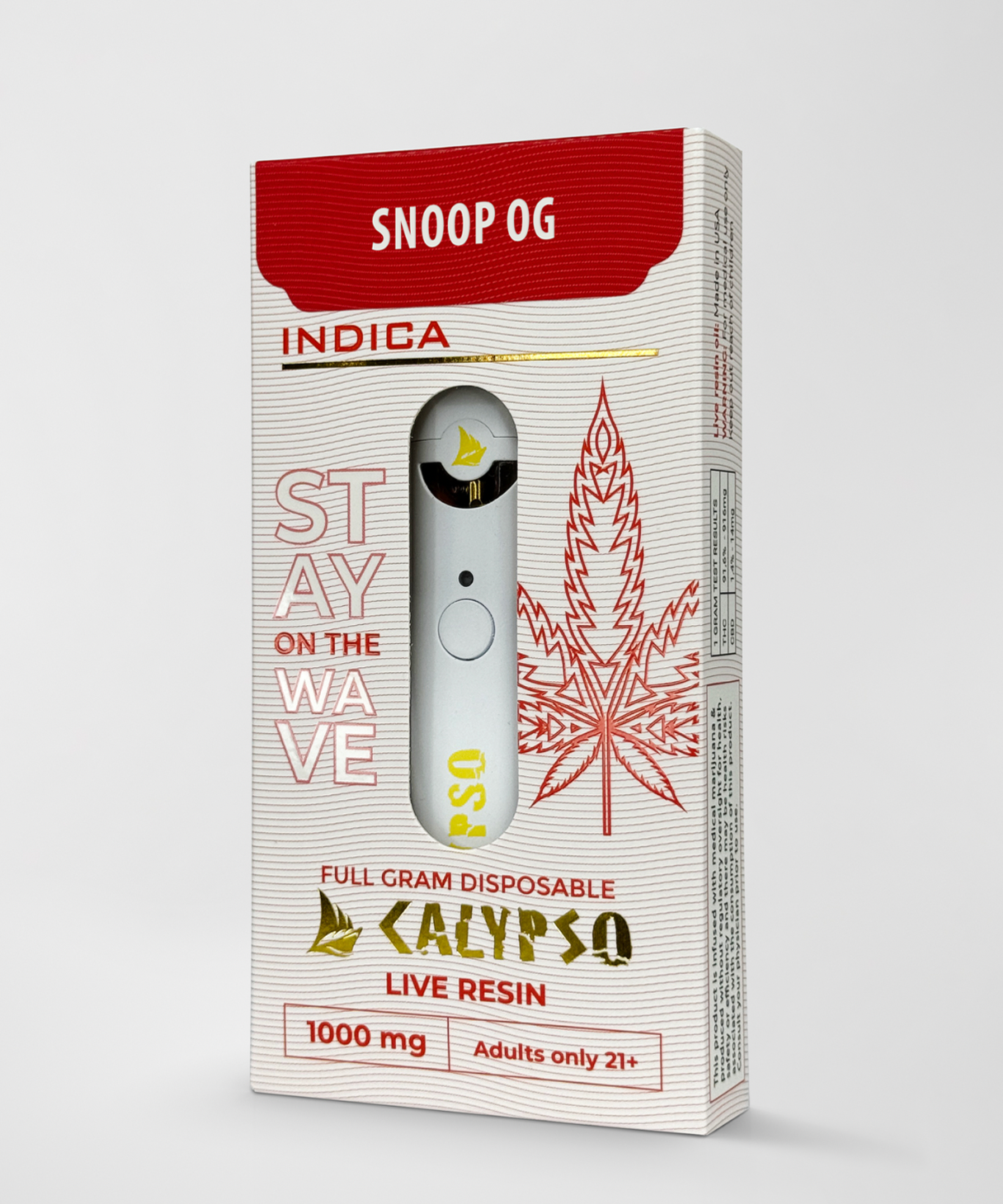 Calypso Disposable Live Resin Vapes