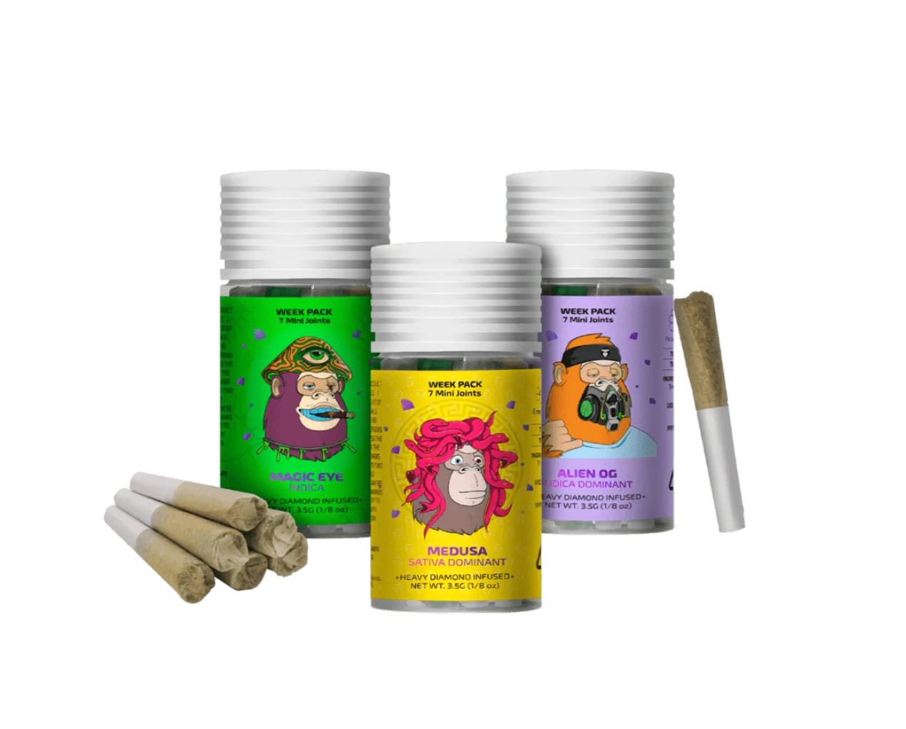 APE Diamond Infused Pre-Roll Pack