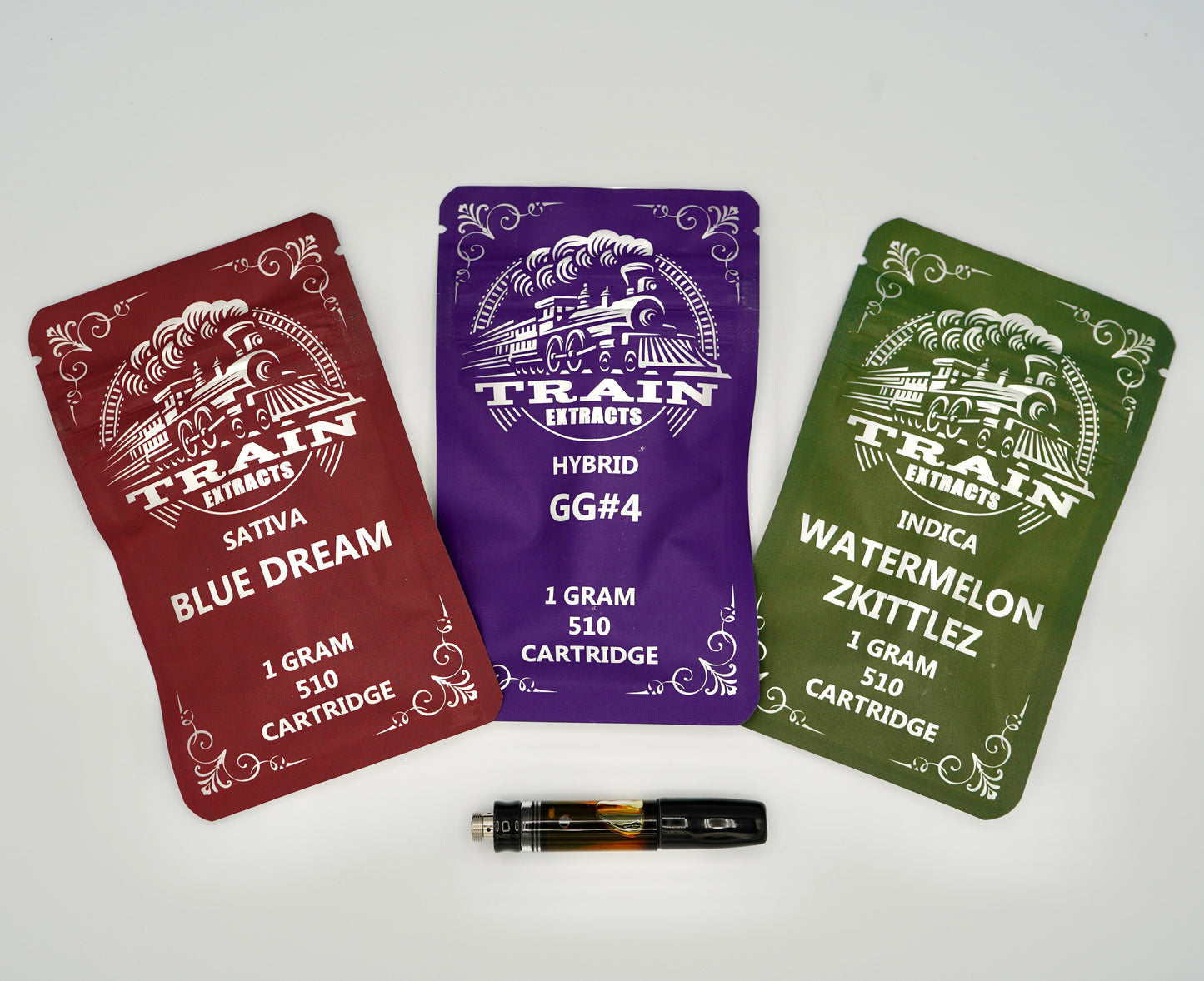 Train Extracts 1g Resin Vape Cart (Buy 3 Get 1 Free)