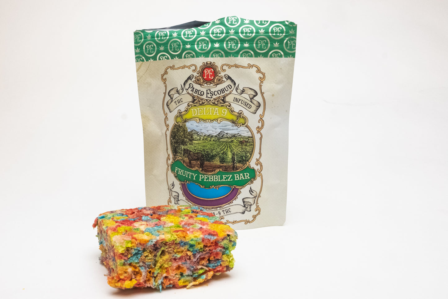 Pablo Escobud Rice Krispy Bar