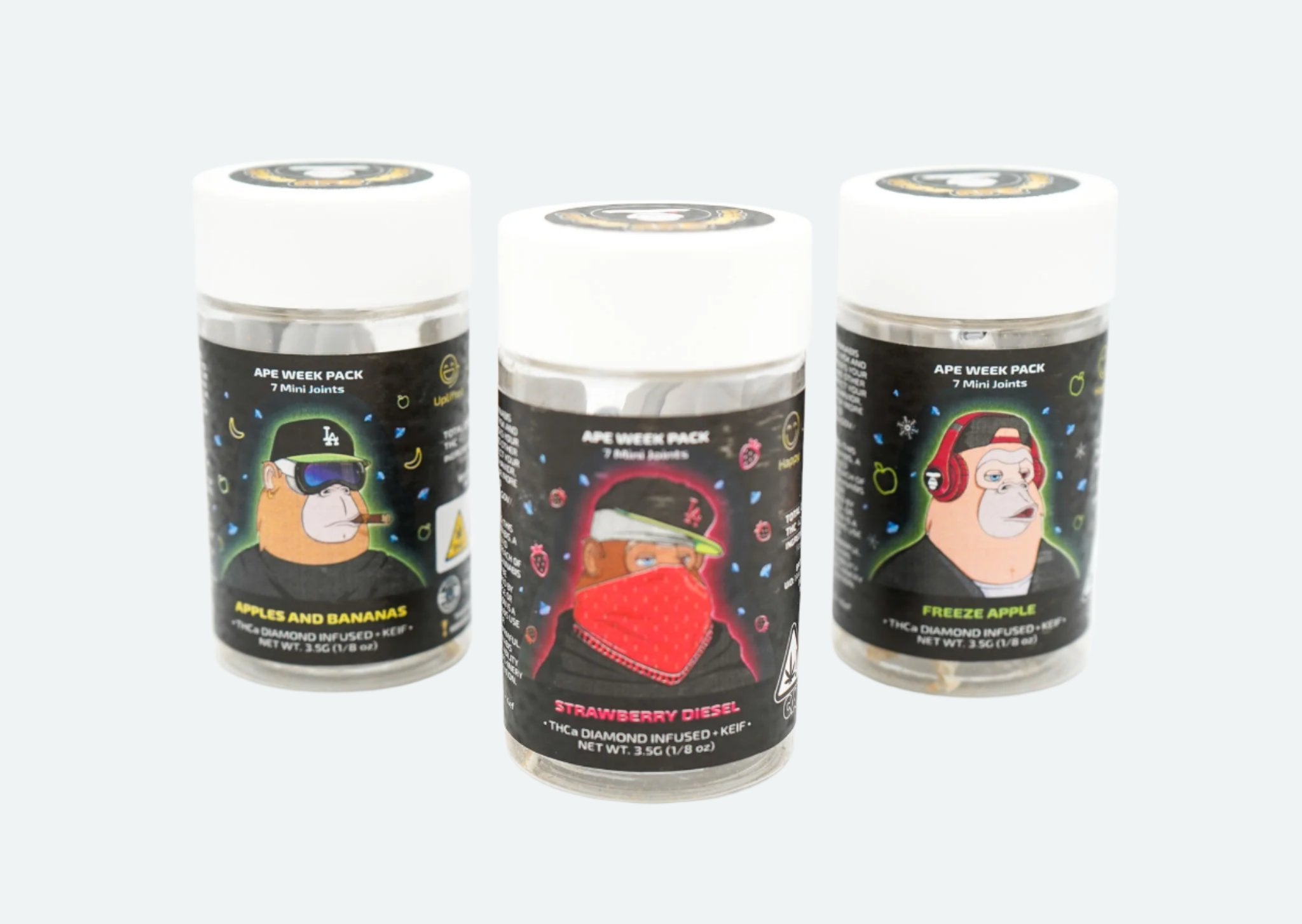 Diamond and Kief Infused Pre-Roll Pack