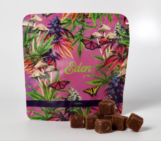 EDEN Strawberry Synergy Gummies: THC/Psilocybin