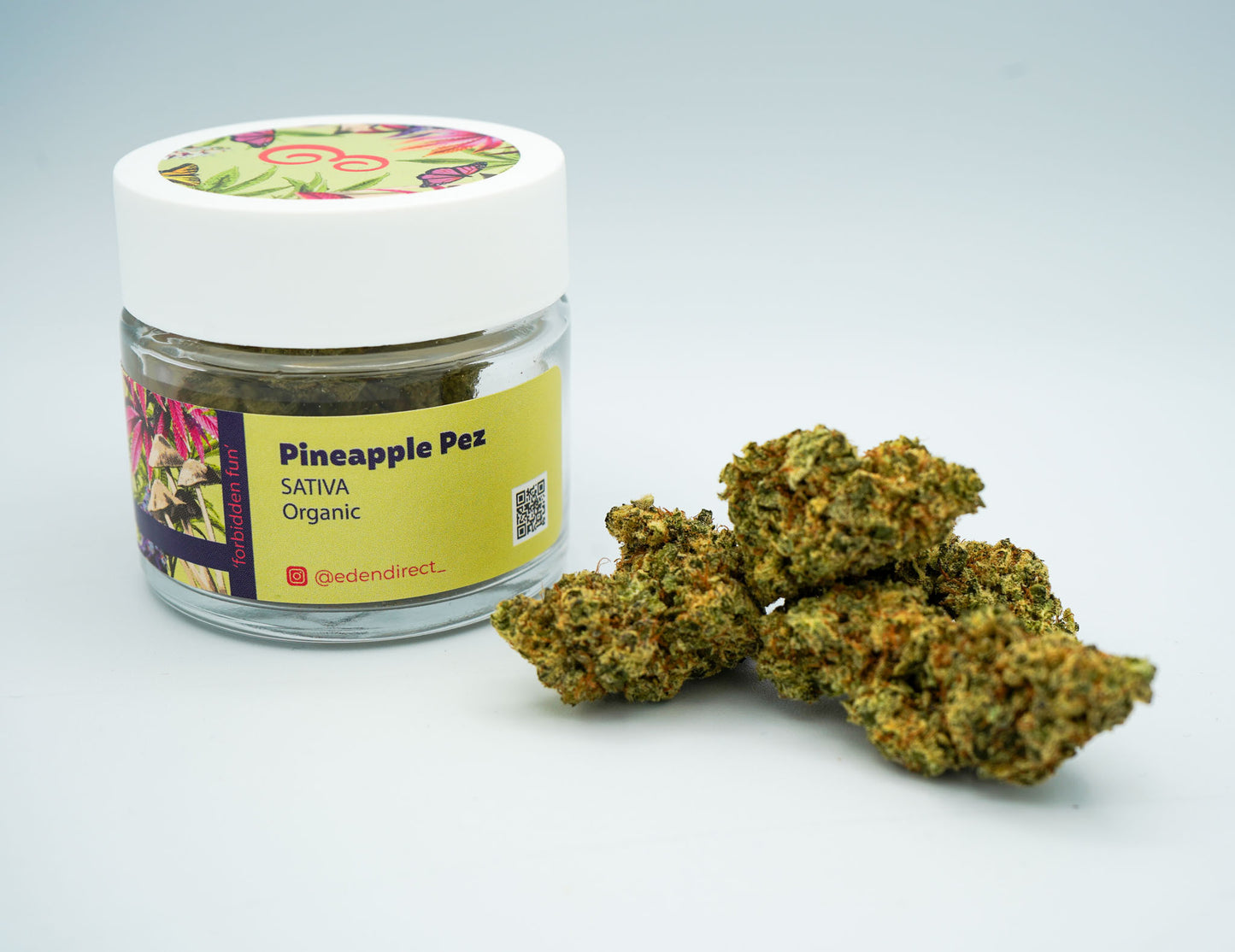 Reserve Stock - Pineapple Pez - 100% organically grown (sativa) 3.5g