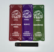 Train Extracts 1g Resin Disposable Vape Cart | Buy 3, Get 1 Free